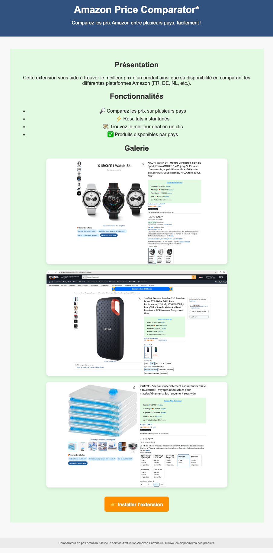 apc amazon price comparator